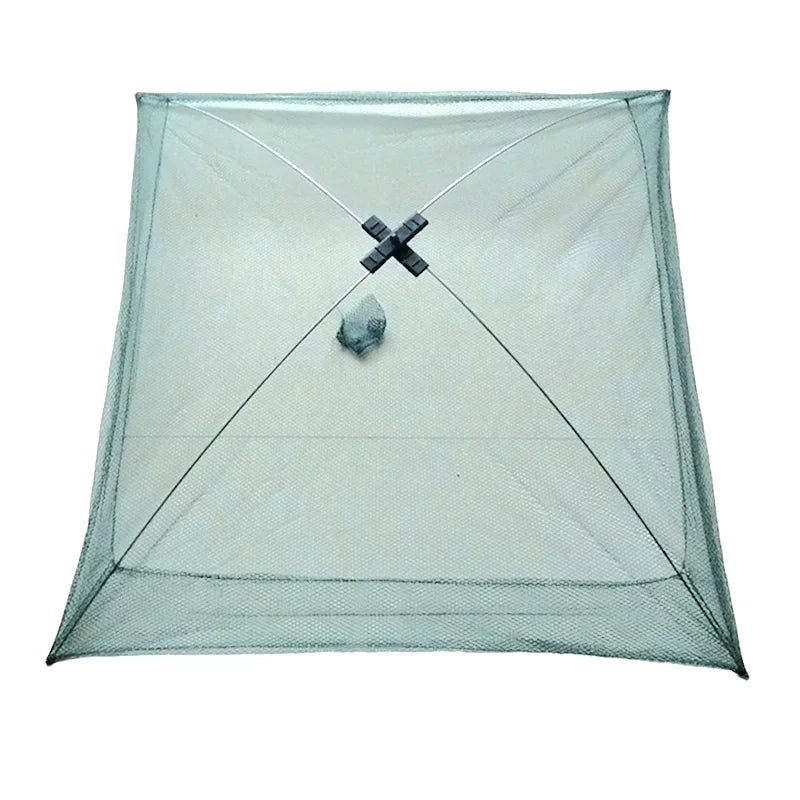 Large Foldable Drop Fishing Net