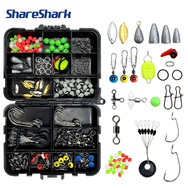 183pc Fishing Accessories Storage Set