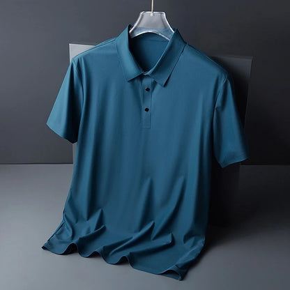 Premium Ice Silk Polo Shirt