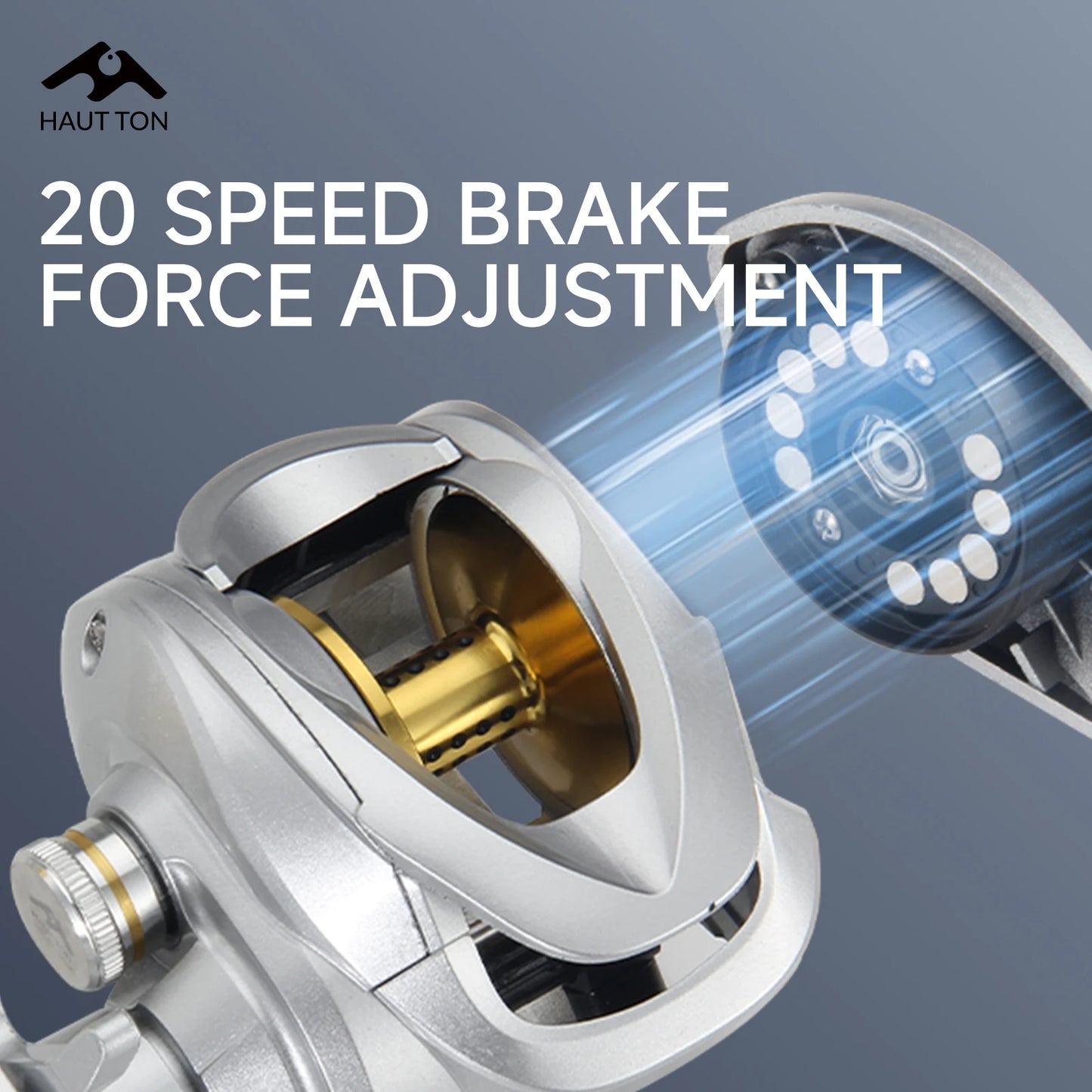 Metal Baitcasting Reel High Speed