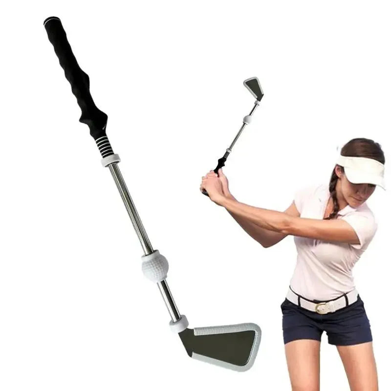 Retractable Golf Swing Trainer