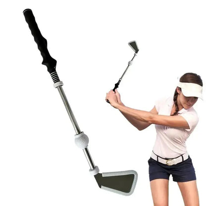 Retractable Golf Swing Trainer