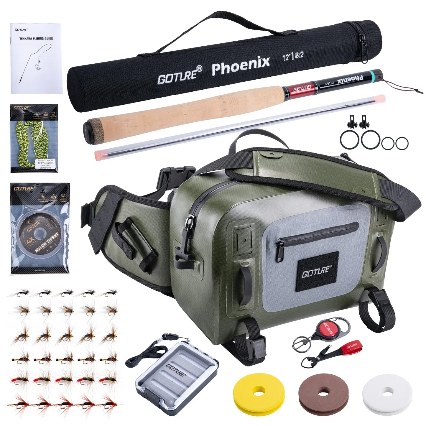 Complete Tenkara Fishing Kit 12ft