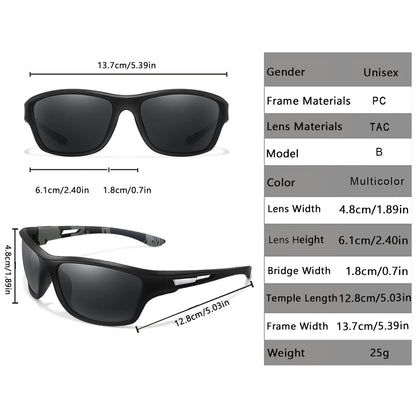 Polarized TAC Lens Fishing Sunglasses