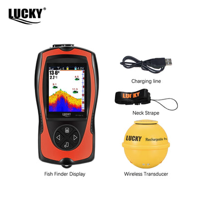 Wireless Rechargeable Portable Fish Finder