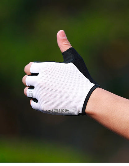 INBIKE half-finger cycling gloves with shock absorption and breathable design