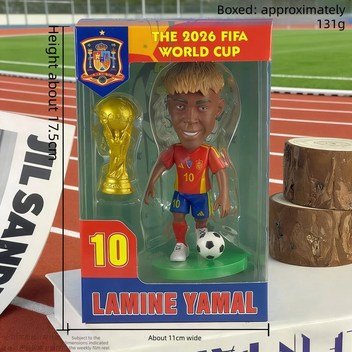 Collectible Soccer Star Figurines Set