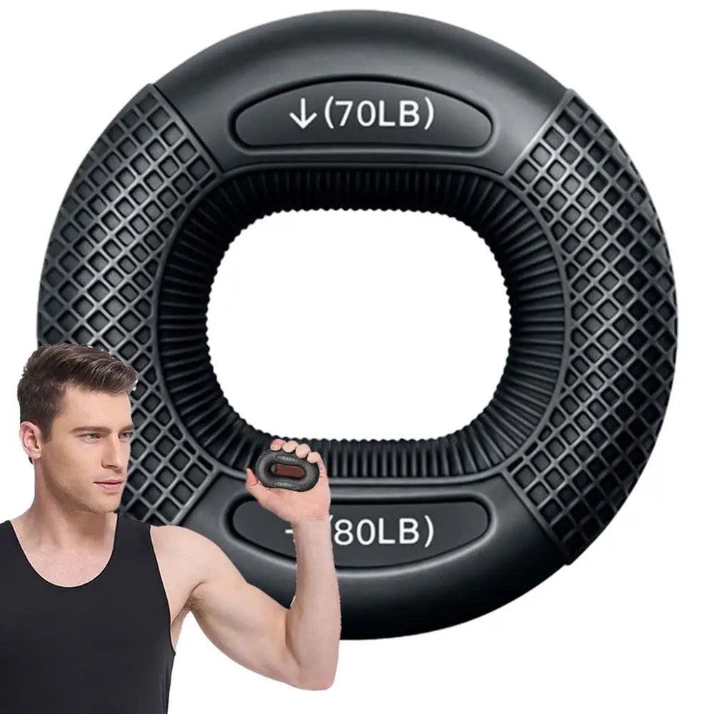 Silicone Hand Grip Strengthener Ring