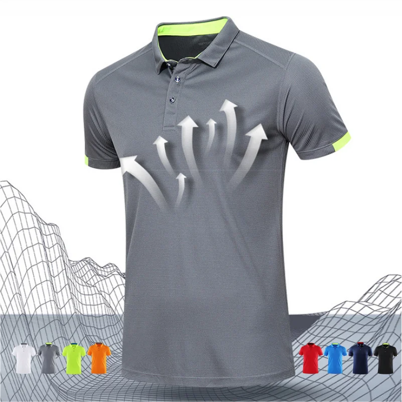 Quick-Dry Performance Polo Shirt