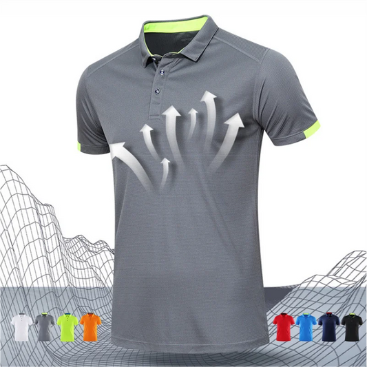 Quick-Dry Performance Polo Shirt