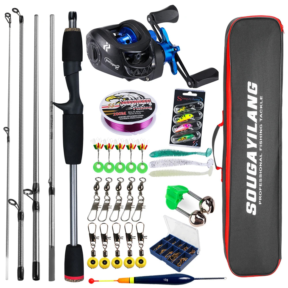Baitcasting Rod and Reel Combo
