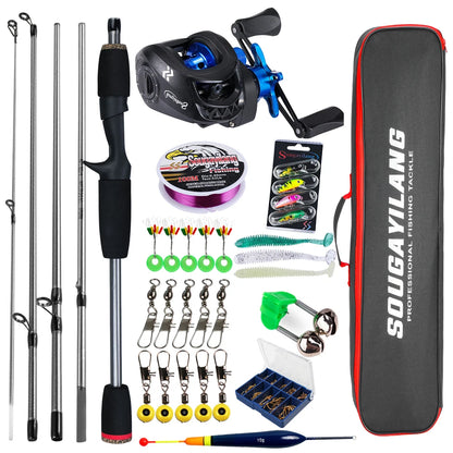 Baitcasting Rod and Reel Combo