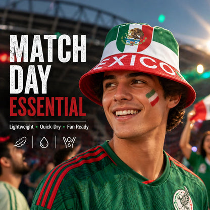 Reversible National Flag Bucket Hat