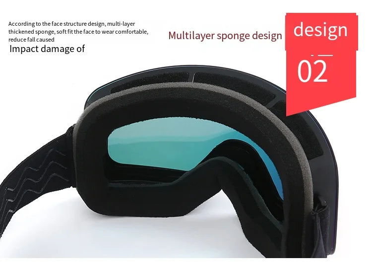 Skiing Snowboard Goggles Women Men