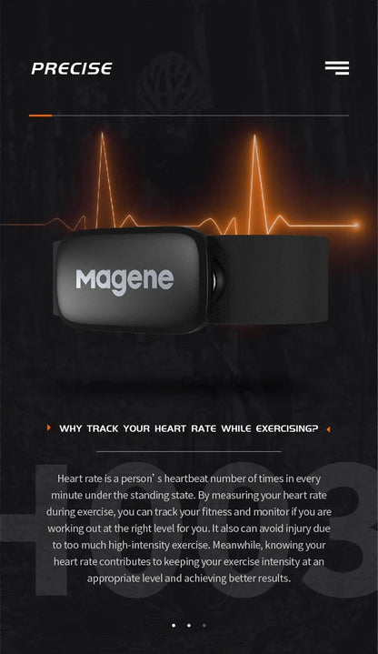 Heart Rate Monitor - Bluetooth with Chest Strap