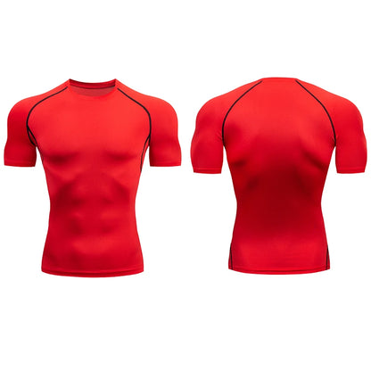 Men’s Short Sleeve Compression Running T-Shirt