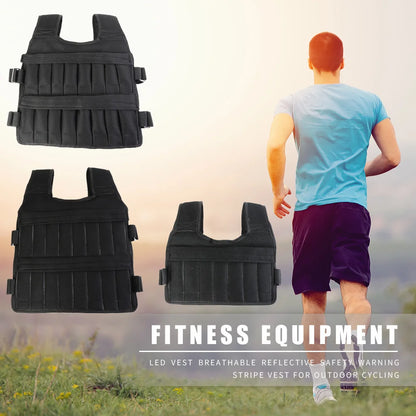 Adjustable Weight Training Vest for Running & Workout 3/15/35kg