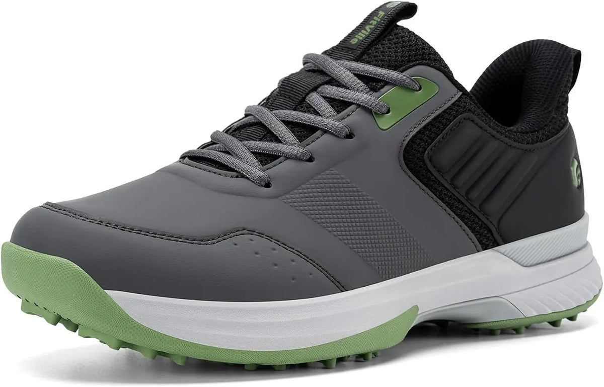 Men's Extra Wide Spiked Golf Shoes
