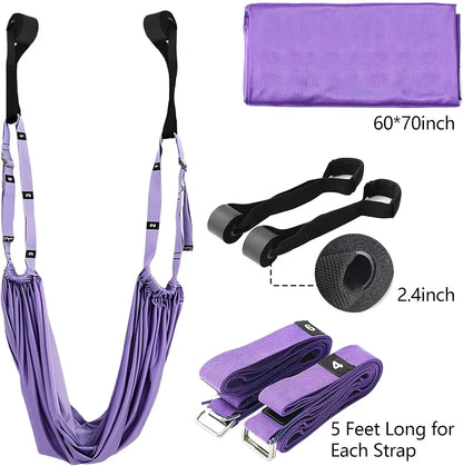 Premium Yoga Flexibility Trainer Strap