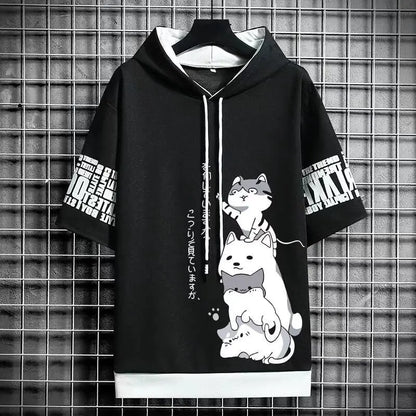 Men’s Short Sleeve Hoodie