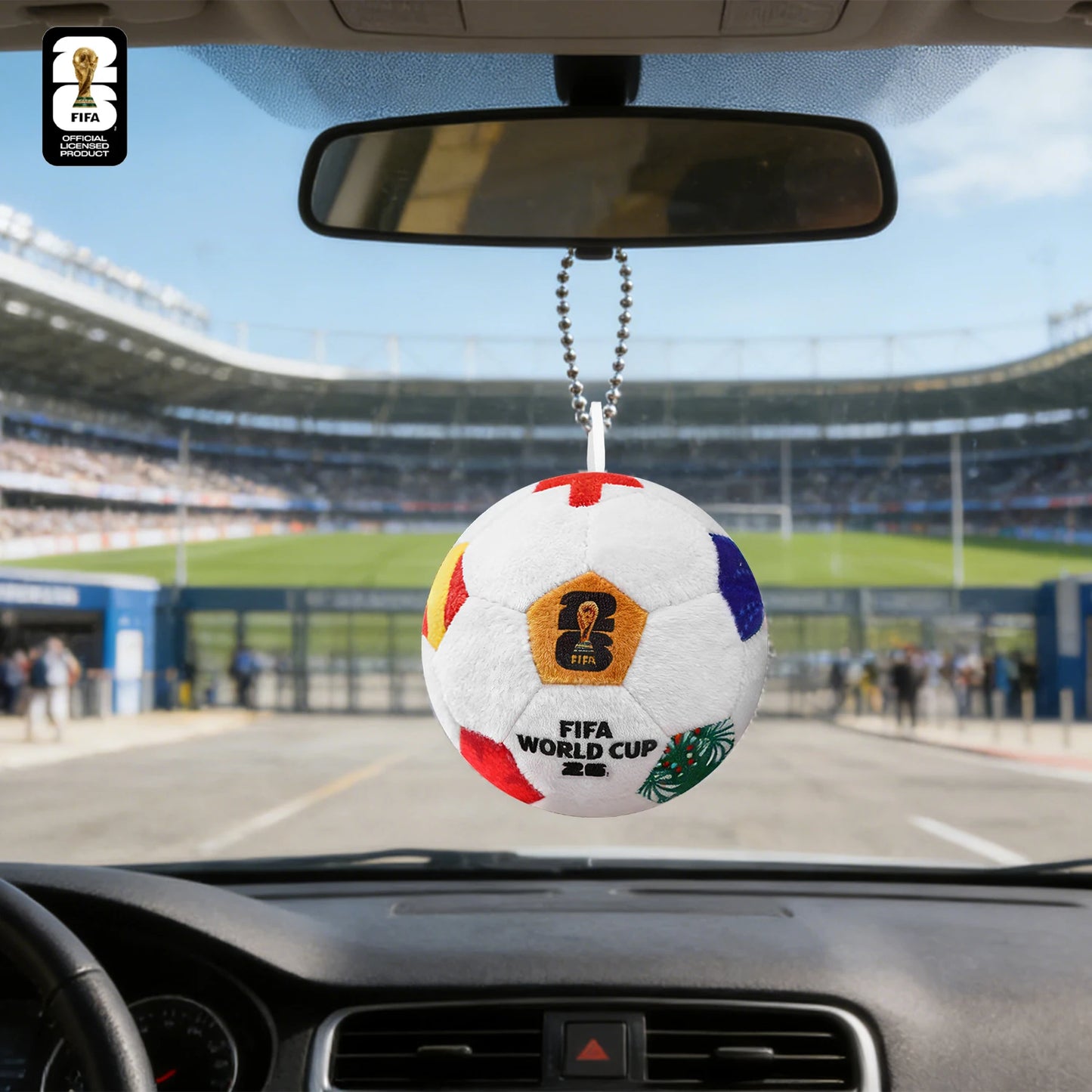 World Cup Soccer Ball Keychain
