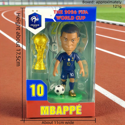 Collectible Soccer Star Figurines Set