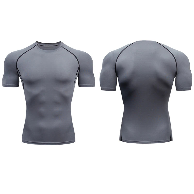 Men’s Short Sleeve Compression Running T-Shirt