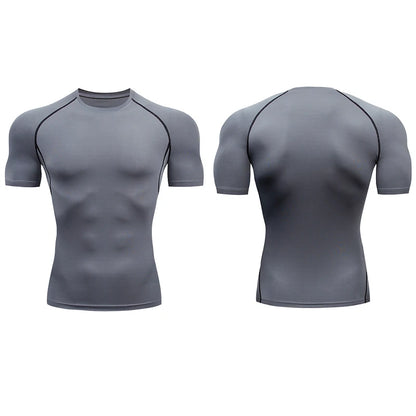 Men’s Short Sleeve Compression Running T-Shirt