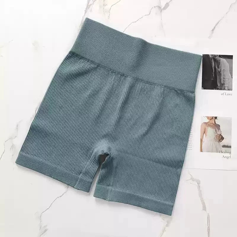 High-Waisted Butt Lift Biker Shorts