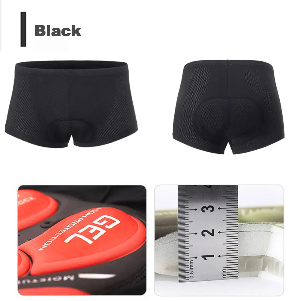 NEWBOLER cycling underwear with 5D gel pad for shockproof comfort
