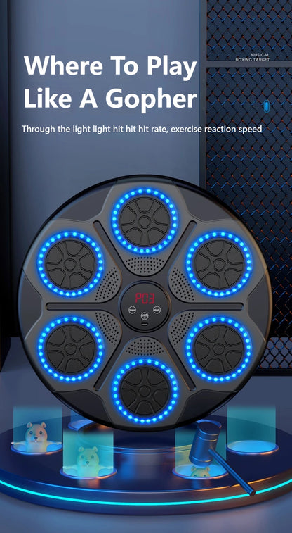 Music Boxing Trainer Bluetooth Wall Mounted