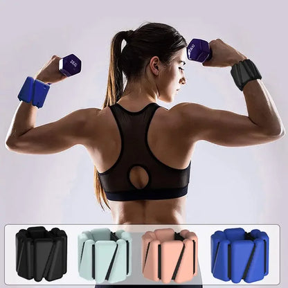 1/2 lb Adjustable Silicone Wrist & Ankle Weights