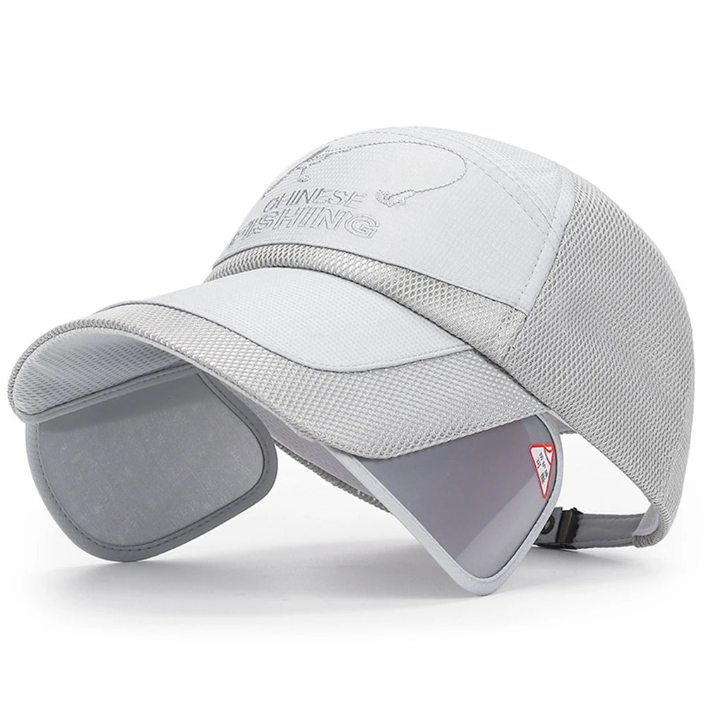 Extended Brim Sun Protection Cap