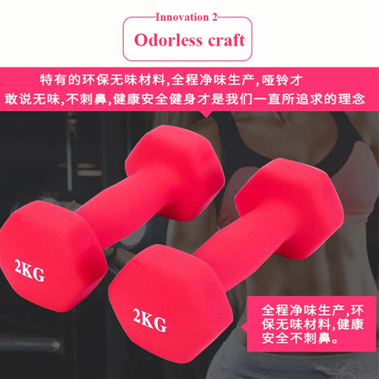2.5kg Hex Dumbbell for Yoga & Home Fitness