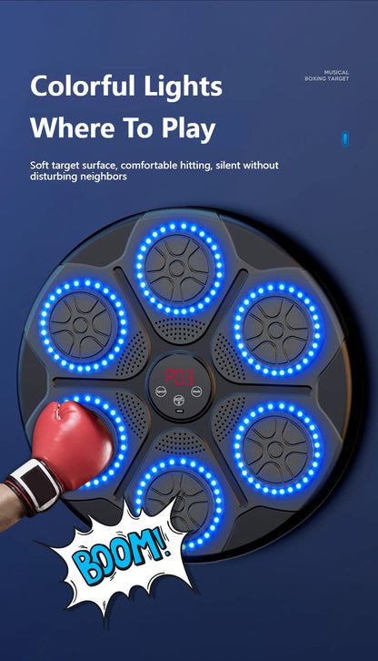 Music Boxing Trainer Bluetooth Wall Mounted
