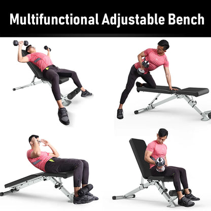 Adjustable Foldable Weight Bench