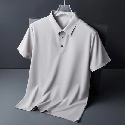 Premium Ice Silk Polo Shirt