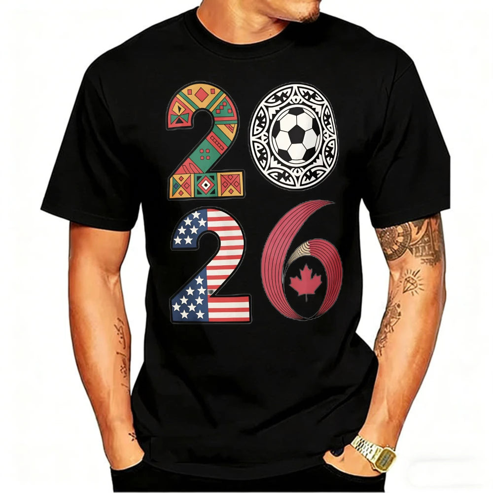 2026 Soccer Tribal Graphic Tee