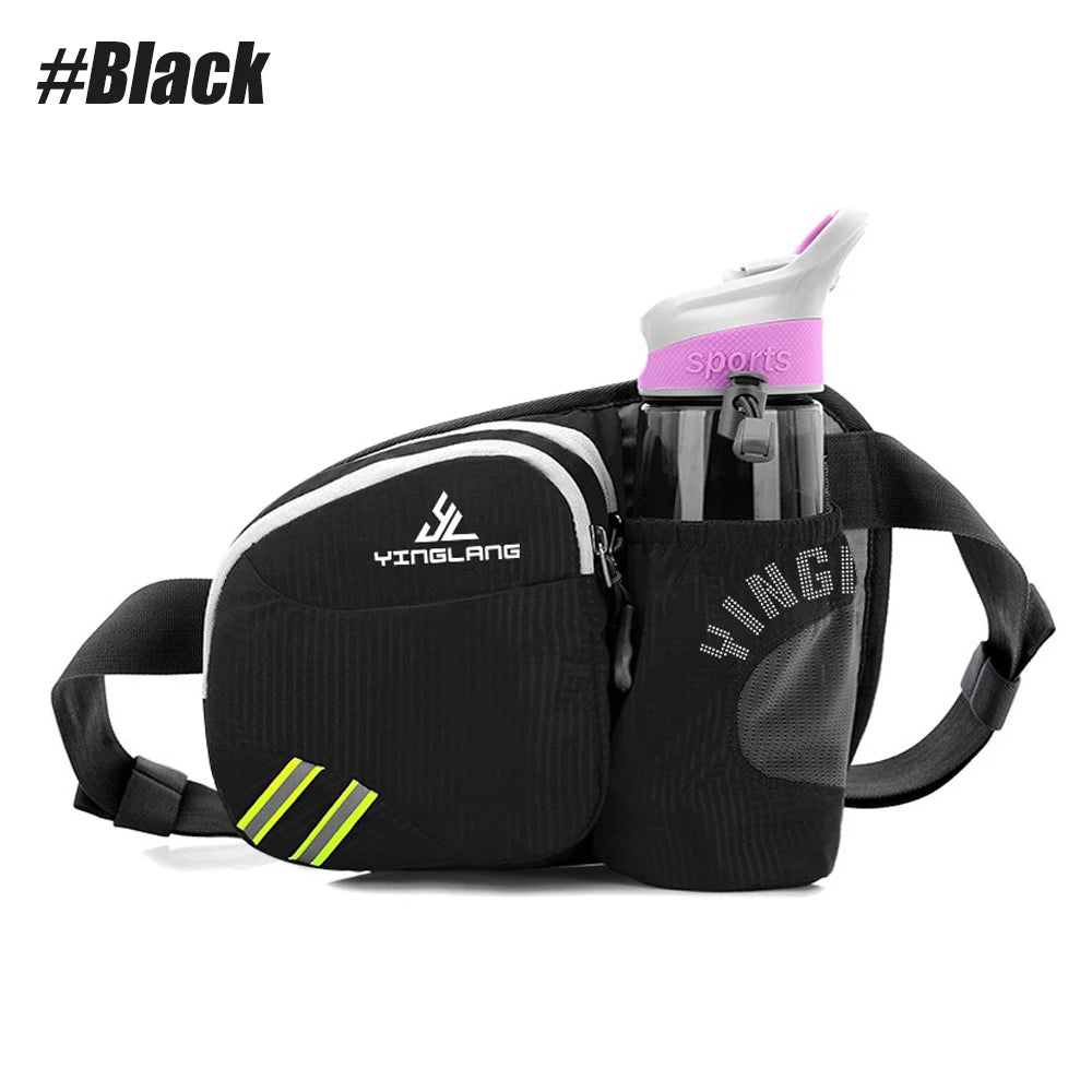 Multi-Pocket Water Bottle Fanny Pack