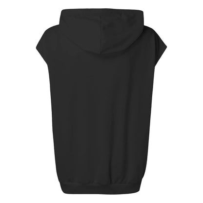 Tank Top Women Sleeveless Hoodie Hooded Shirt Summer Oversize T Shirt With Hood Teenager Girls Casual Sweatshirt Womens Hoodies