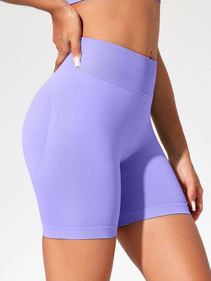 High-Waisted Yoga Shorts Fitness Leggings