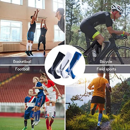 1 Pair Compression Socks Running Support