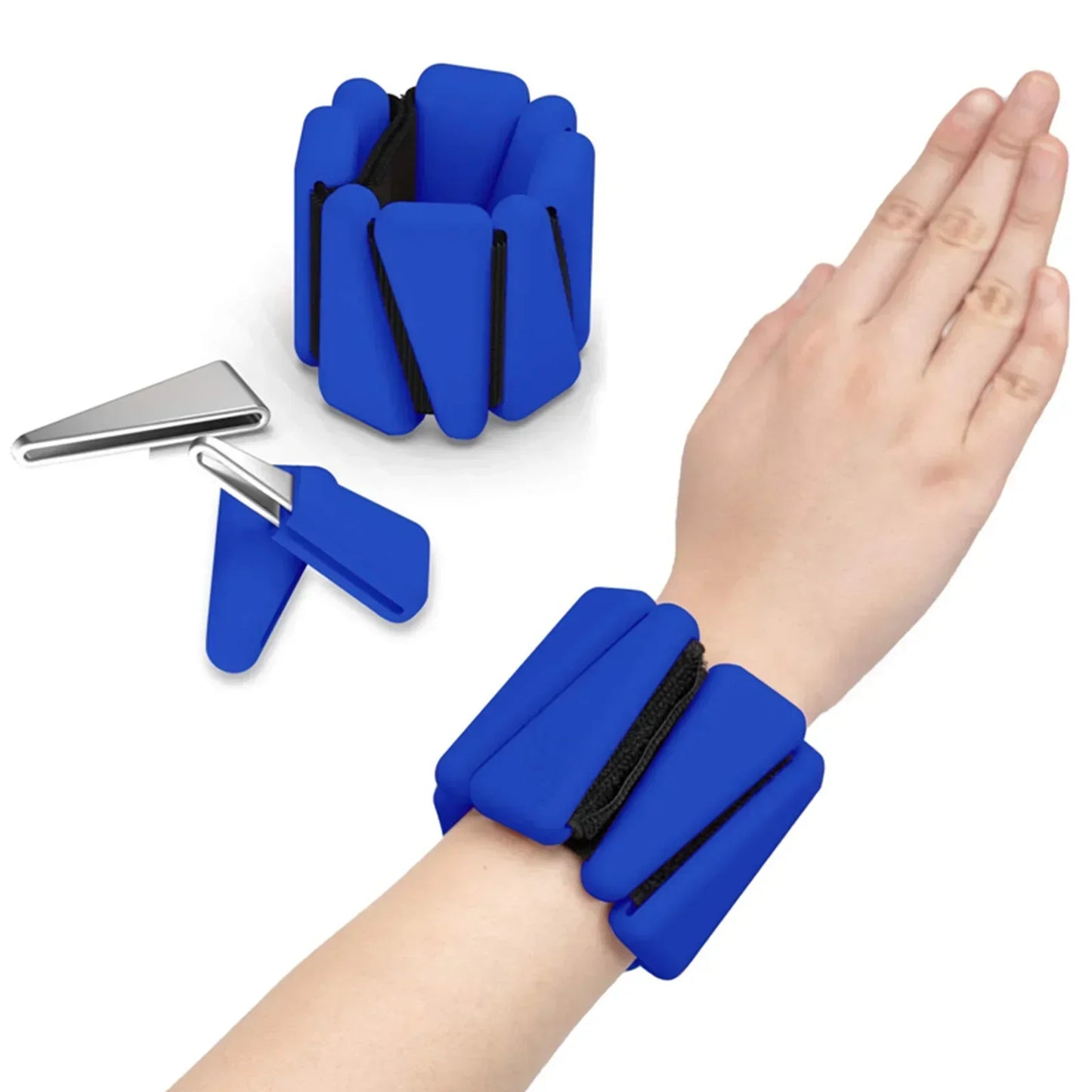 1/2 lb Adjustable Silicone Wrist & Ankle Weights