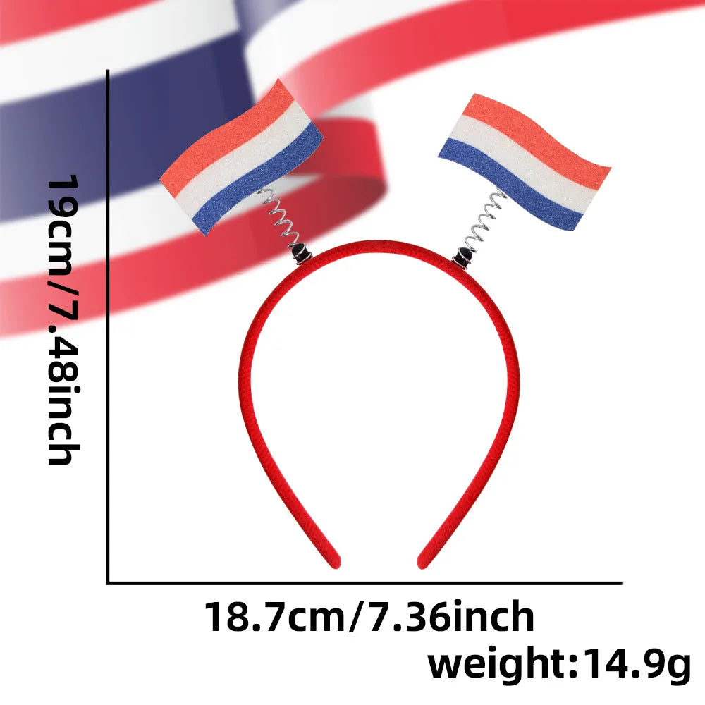National Flag Fan Headband