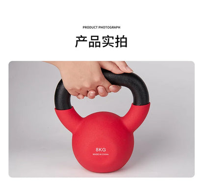 Custom Cast Iron  Vinyl Neoprene Dumbbell Set 2.5–32kg