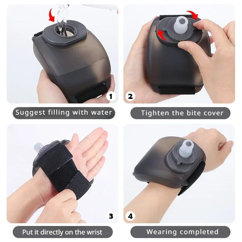 Portable Wrist Water Bottle Hydration