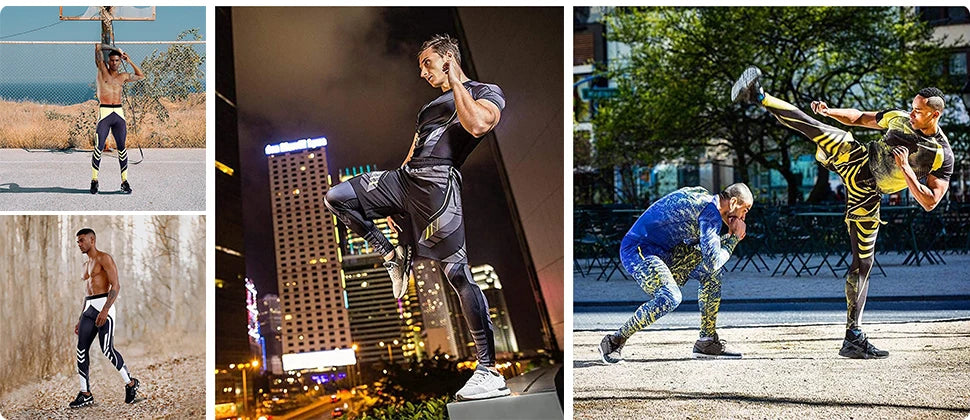 Men’s Compression Running Pants