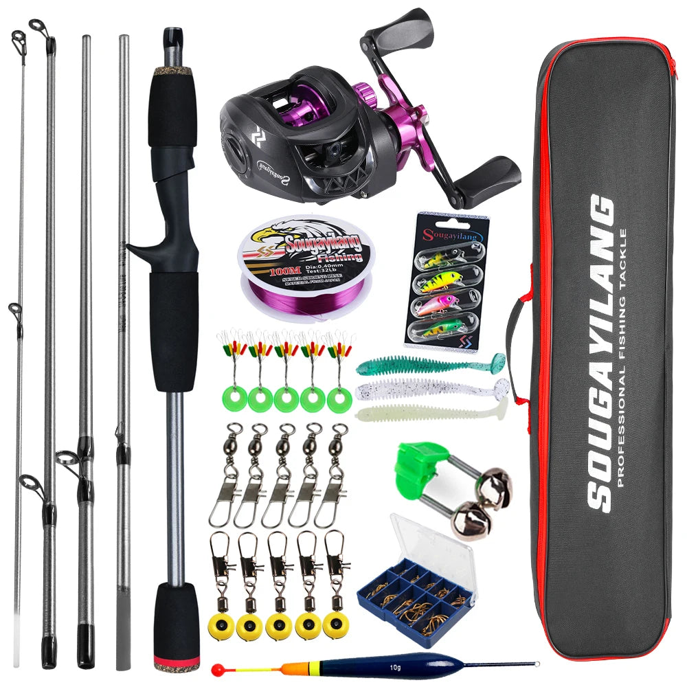 Baitcasting Rod and Reel Combo