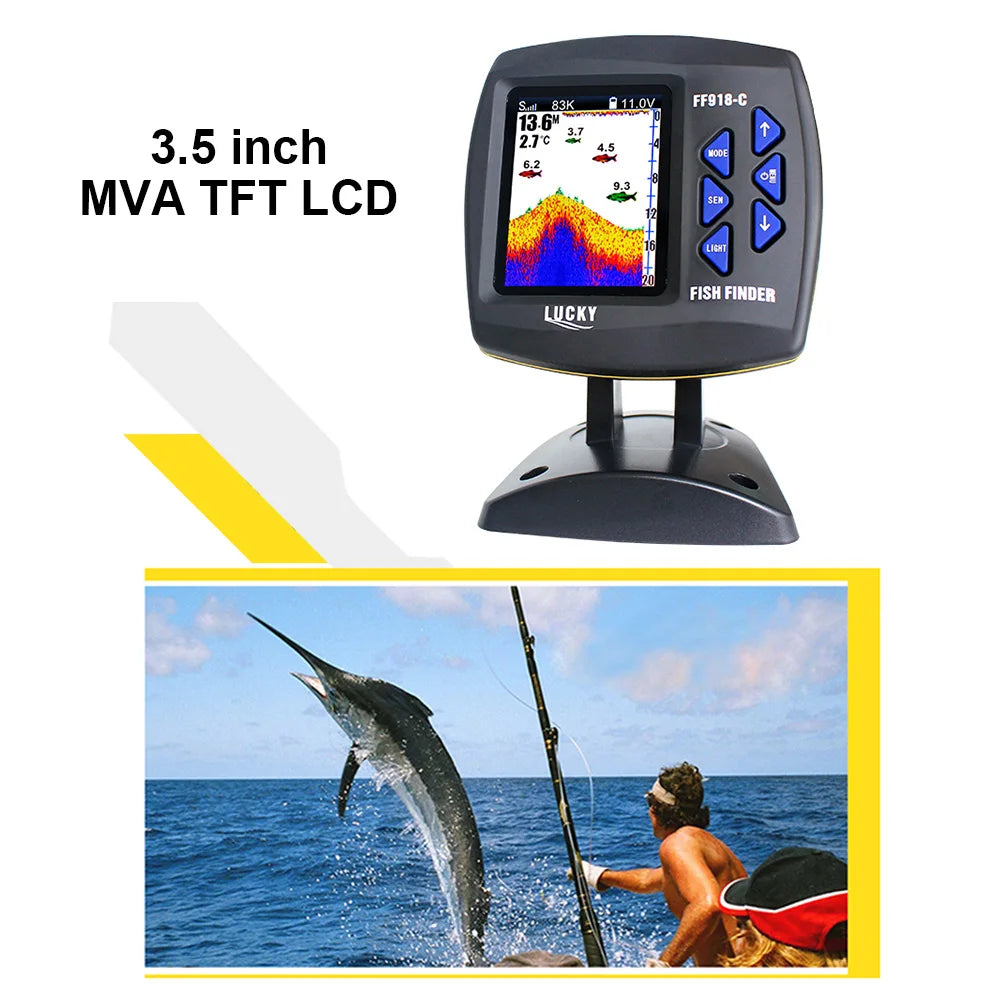 Color Fish Finder Depth Sounder