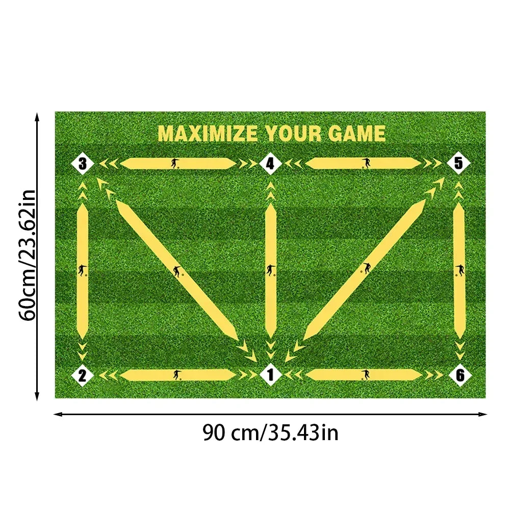 Soccer Ball Control Training Mat